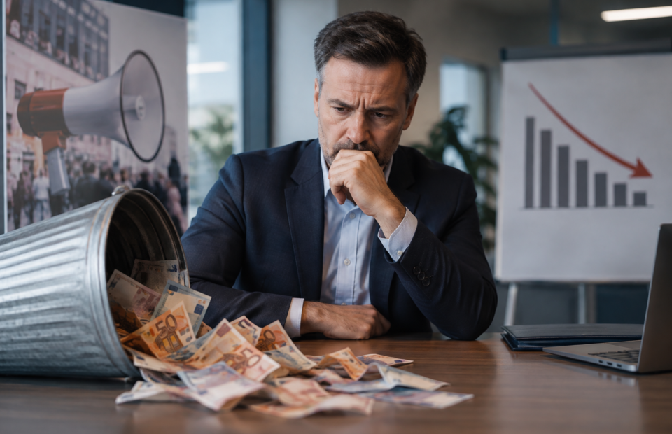 Titelbild zu „Warum klassische Werbebudgets bei KMU immer weniger Kunden bringen“